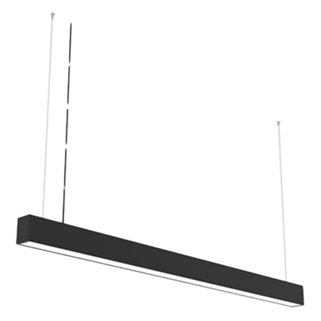 Suspension linéaire LED 120cm 36W CCT noir