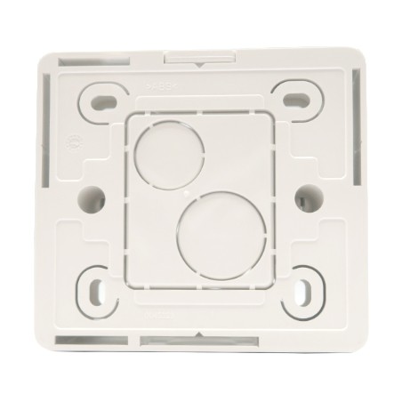 Céliane Cadre de montage en saillie 1 poste Blanc