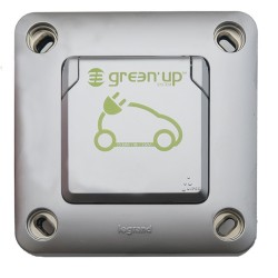 Prise de recharge encastrée Green'up 16A - LEGRAND 077897