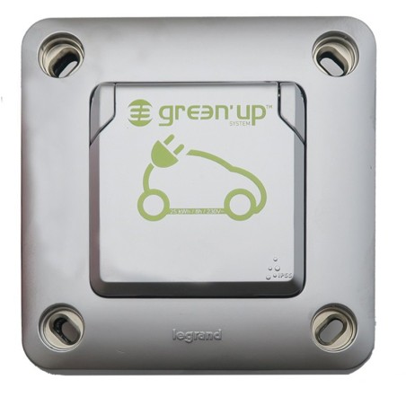 Prise de recharge encastrée Green'up 16A