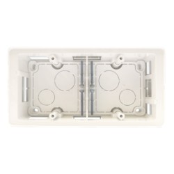 Céliane Cadre saillie 2 postes Blanc - LEGRAND CB0232