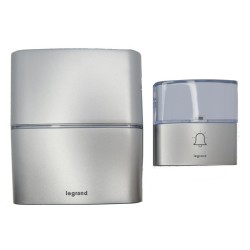 Carillon sans fil Sérénité à piles Alu LEGRAND 094271