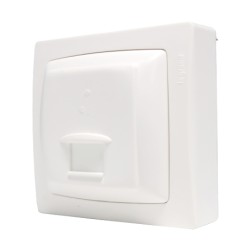 LEGRAND 086033 - Prise RJ45 Oteo Saillie Complet Blanc - FC