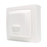 Prise RJ45, Oteo, Saillie, Complet, Blanc