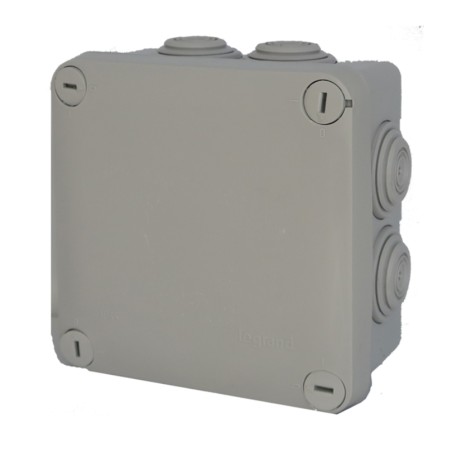 Boîte de dérivation Plexo étanche carré 105x105mm