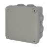 Boîte dérivation Plexo étanche carrée 105x105mm Usage intérieur ou extérieur
