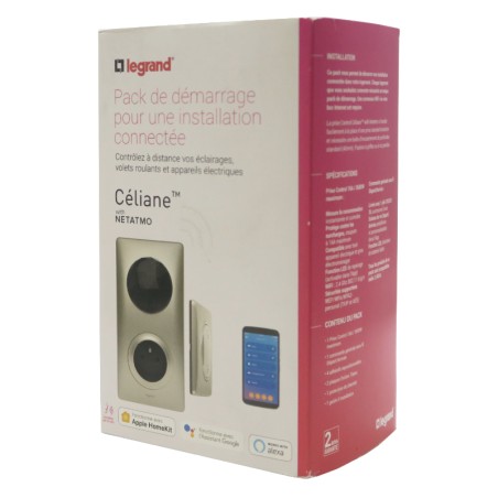 Packaging Pack de démarrage Céliane Netatmo