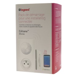 Pack Céliane Netatmo démarrage Blanc LEGRAND 067700