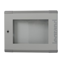 LEGRAND 020282 - Porte plate vitrée pour coffret, XL³160 hauteur 450mm - FC