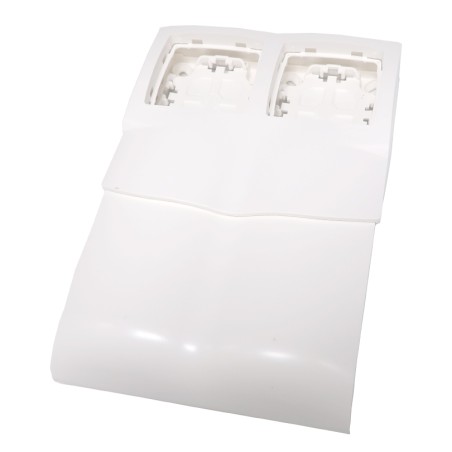 Cadre Appa. saillie 2P pose long plinthes DLP épaisseur 20mm