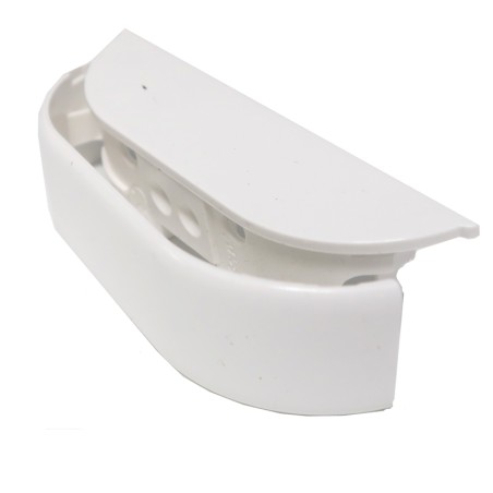 Embout pour plinthe DLPlus 80x20mm blanc