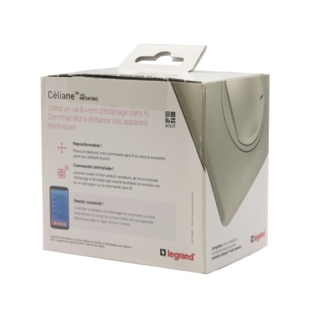 Kit interrupteur sans fil + plaque