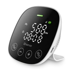 Capteur de qualité d'air Zigbee 3.0 - HEIMAN HS3AQ-E
