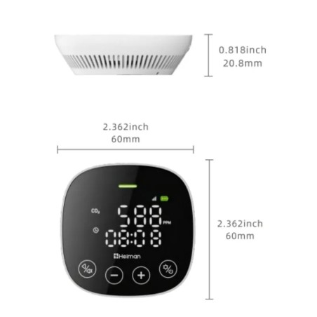 Capteur de qualité d'air Wi-FI