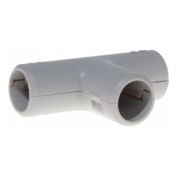 Jonction en TE ouvrable pour tube IRL 20mm - Eurohm 42320