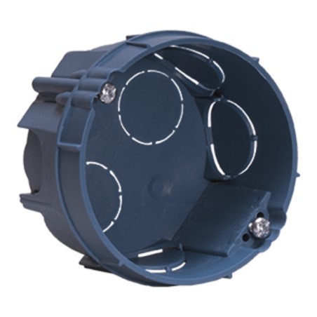 Boite d'encastrement maçonnerie ronde 1 poste P.40mm