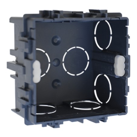 Boite d'encastrement maçonnerie 1 poste 75x75mm p.30