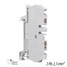 Bloc de jonction Auto 2 fils 2,5mm² gris pour assurer la liaison électrique