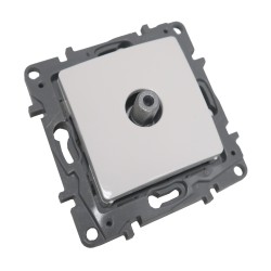 Prise Télévision simple typeF Niloé Blanc - LEGRAND 664750