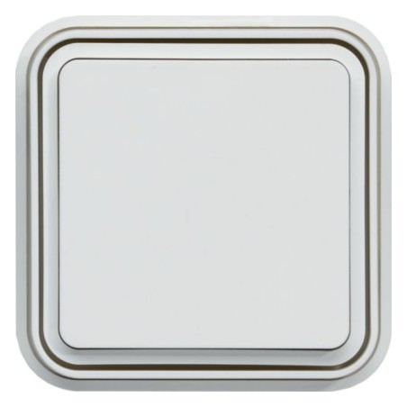 Interrupteur V&V Cubyko Complet Encastré Blanc