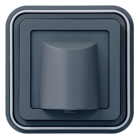 CUBYKO Sortie de câble encastré Gris  RAL 7011 étanche IP55