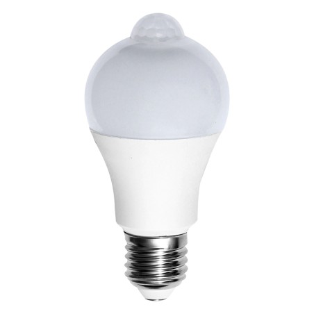 Ampoule LED Sensor A60 E27 8W 4000K avec détecteur PIR