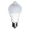Ampoule LED Sensor A60 E27 8W 4000K avec détecteur PIR
