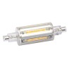 Ampoule LED R7s 78mm 5,2W blanc chaud 3000K