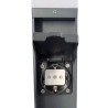 Borne lumineuse exterieur G9 avec 2 prises 16A