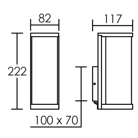 Applique extérieure