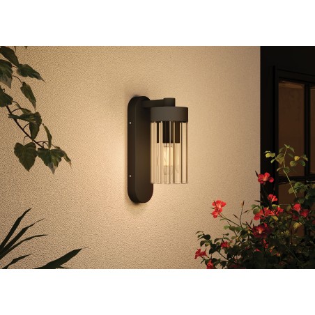 Applique extérieure LILI IP44 noir E27