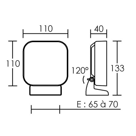 Projecteur extérieur