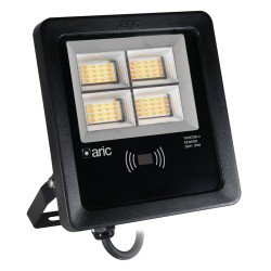 Projecteur extérieur Sensor TWISTER noir 38W CCT ARIC 51694