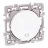 Bouton poussoir carillon Square blanc