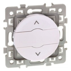 Interrupteur volets roulants Square blanc - EUROHM 60223