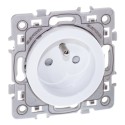 Prise de courant Square blanc 2P+T 16A - EUROHM 60260