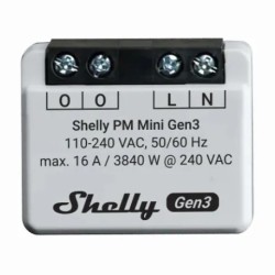 Compteur énergie Wi-Fi 16A SHELLY PM Mini Gen3