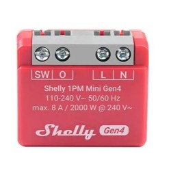 Micromodule Zigbee Wifi Matter avec ME SHELLY 1PM Mini Gen4