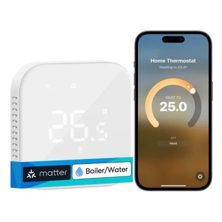 Thermostat connecté chaudière/plancher Matter WIFI