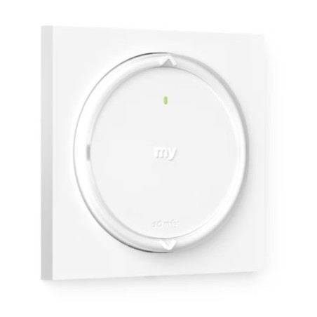 Commande Amy 1 io 1 canal avec cadre carré Blanc