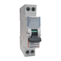 Disjoncteur 1P+N à vis C25 25A - LEGRAND 406776