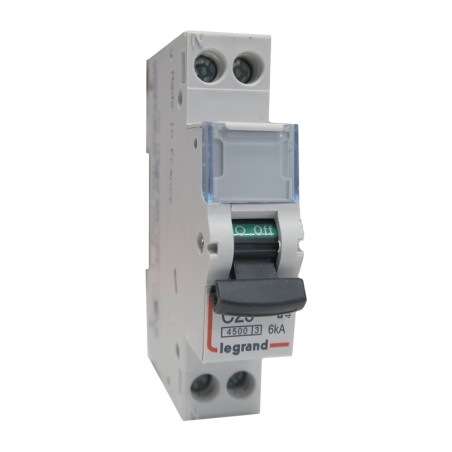 Disjoncteur 1P+N à vis C25 25A