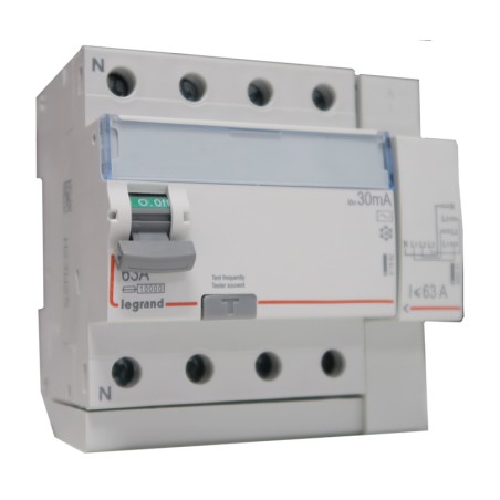 Interrupteur différentiel 4P 40A AC 30mA