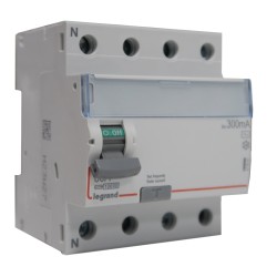 Interrupteur différentiel 4P 80A AC 300mA - LEGRAND 411667