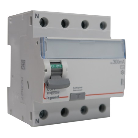 Interrupteur différentiel 4P 80A AC 300mA