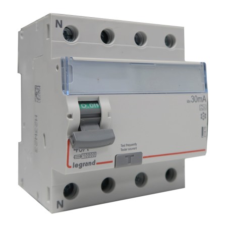 Interrupteur différentiel 4P 40A A 30mA