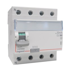 Interrupteur différentiel 4P 40A F 30mA - LEGRAND 411695