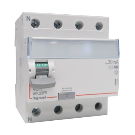 Interrupteur différentiel 4P 40A F 30mA