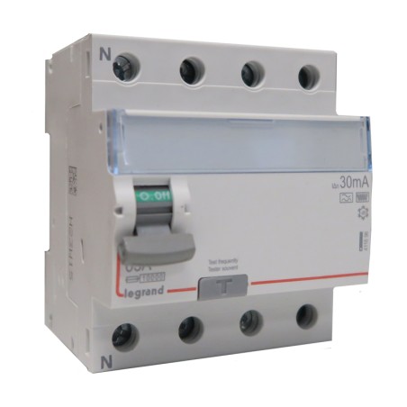 Interrupteur différentiel 4P 63A F 30mA