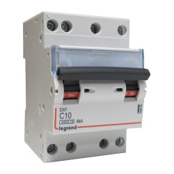 Disjoncteur 4P à vis C10 10A - LEGRAND 406908